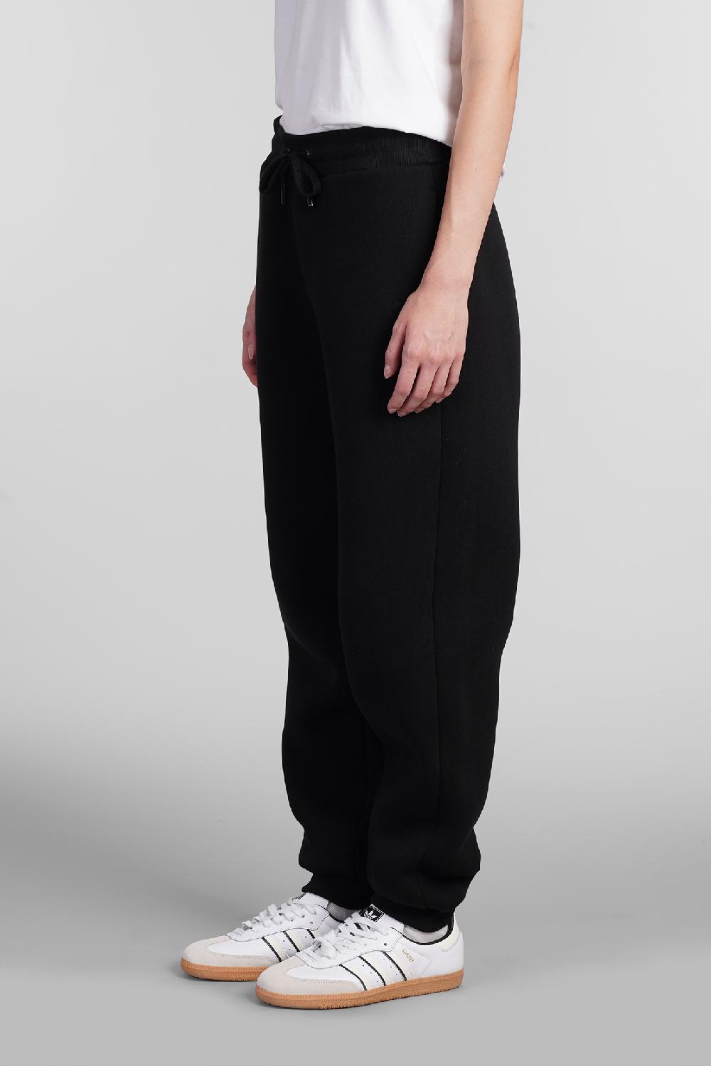 Deliberti Ami Paris Pantalone in cotone nero cod. 405010 - Deliberti The Luxury Shopping Spedizione Gratuita