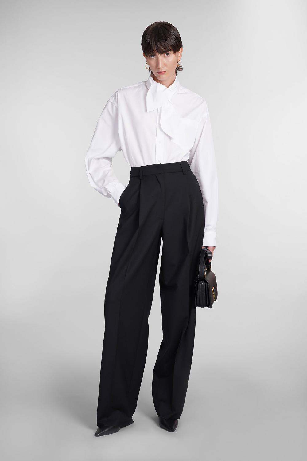 Deliberti Ami Paris Camicia in cotone bianco cod. 402084 - Deliberti The Luxury Shopping Negozi Online
