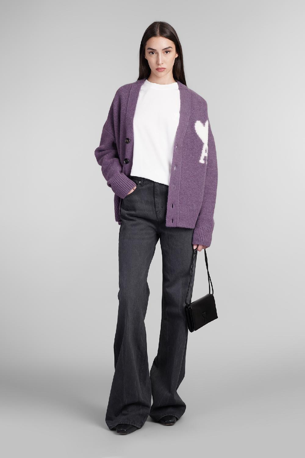 Deliberti Ami Paris T-shirt in cotone bianco cod. 403274 - Deliberti The Luxury Shopping Promozione Limitata
