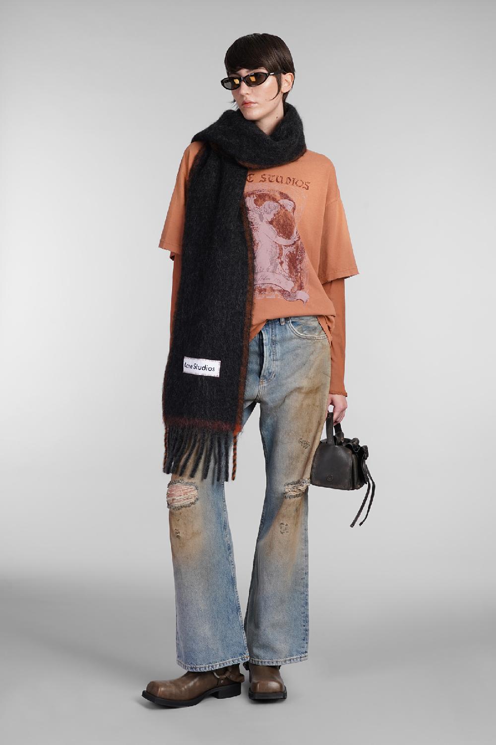 Deliberti Acne Studios Jeans in cotone celeste cod. 402626 - Deliberti The Luxury Shopping Online