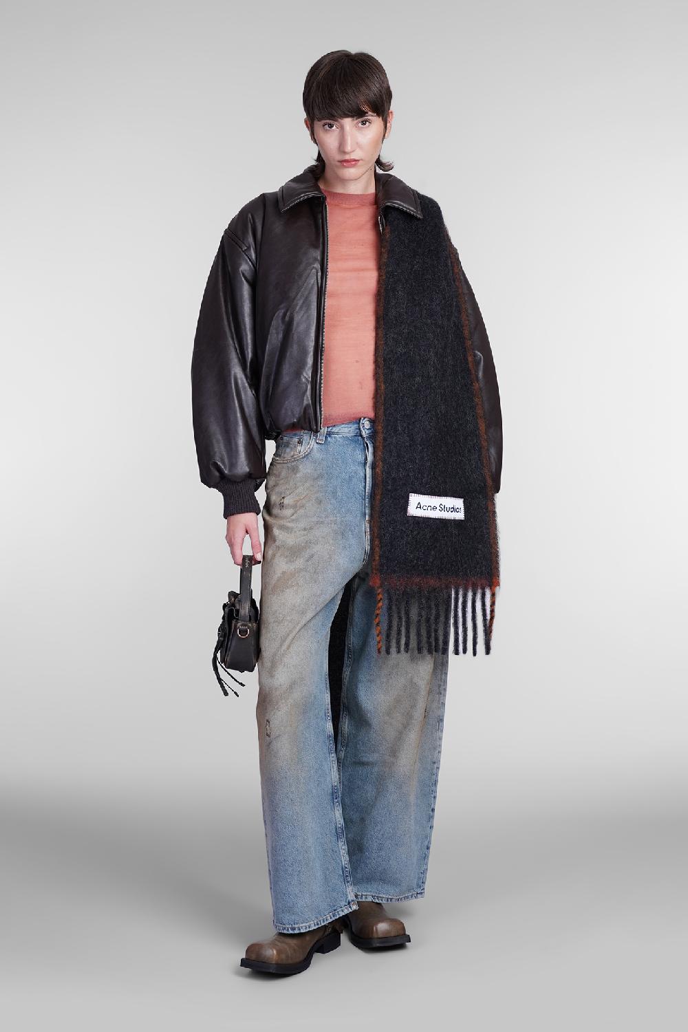 Deliberti Acne Studios T-shirt in lana rosa cod. 406152 - Deliberti The Luxury Shopping Outlet