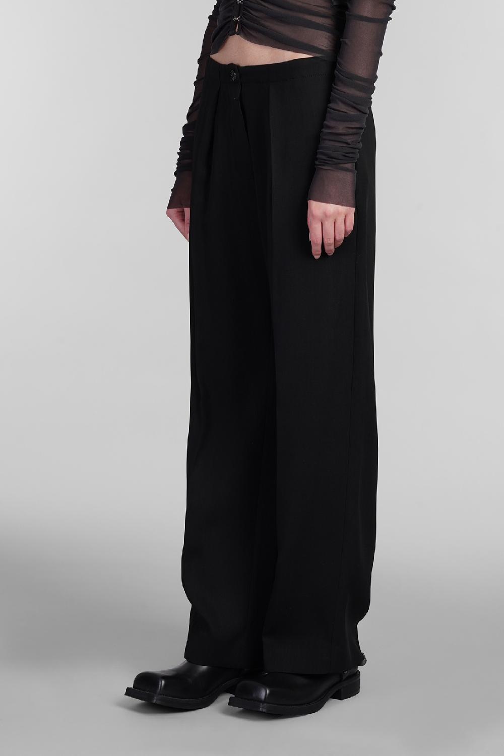 Deliberti Acne Studios Pantalone in lana nera cod. 403410 - Deliberti The Luxury Shopping Saldi Di Fabbrica