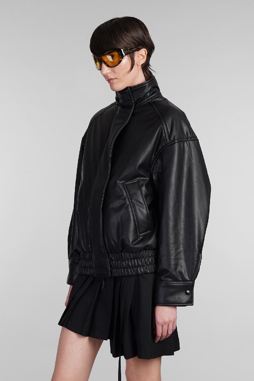Deliberti Acne Studios Bomber in poliestere nero cod. 403407 - Deliberti The Luxury Shopping Vendite Flash