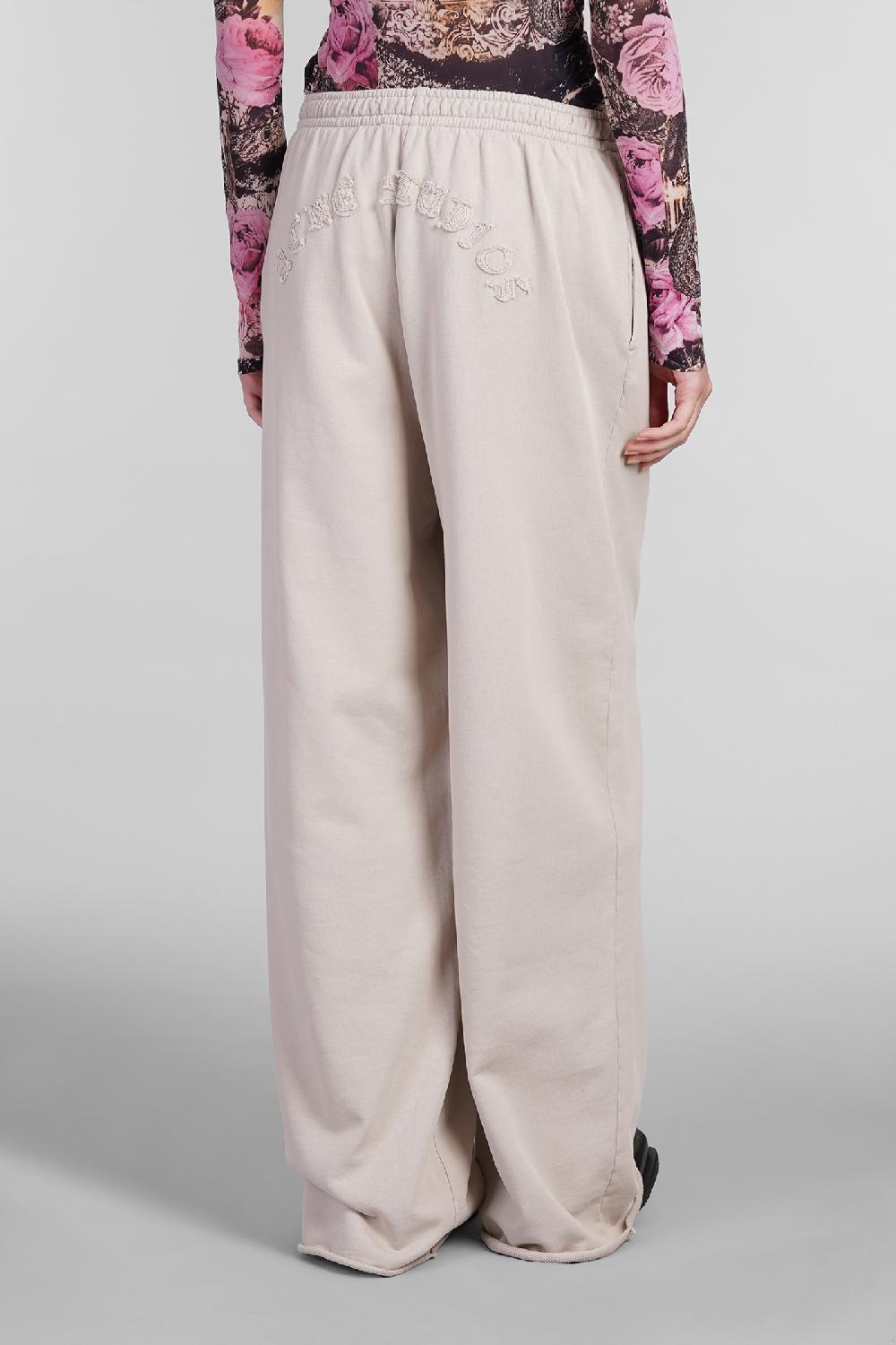 Deliberti Acne Studios Pantalone in cotone beige cod. 402975 - Deliberti The Luxury Shopping Italy