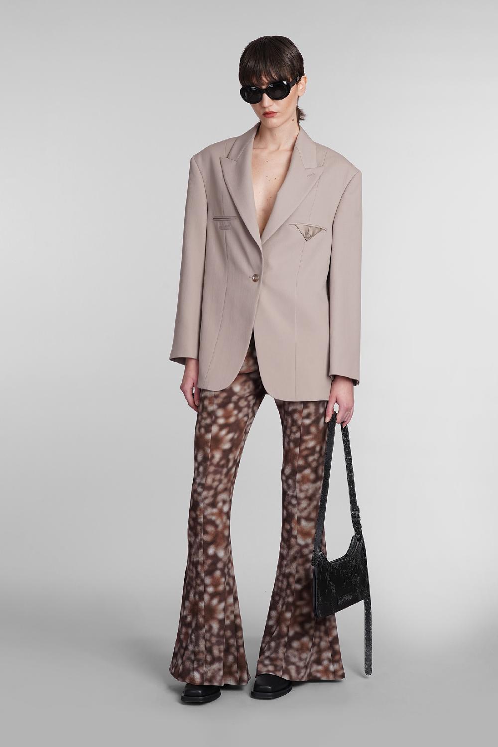 Deliberti Acne Studios Pantalone in poliestere marrone cod. 395334 - Deliberti The Luxury Shopping Nuovo
