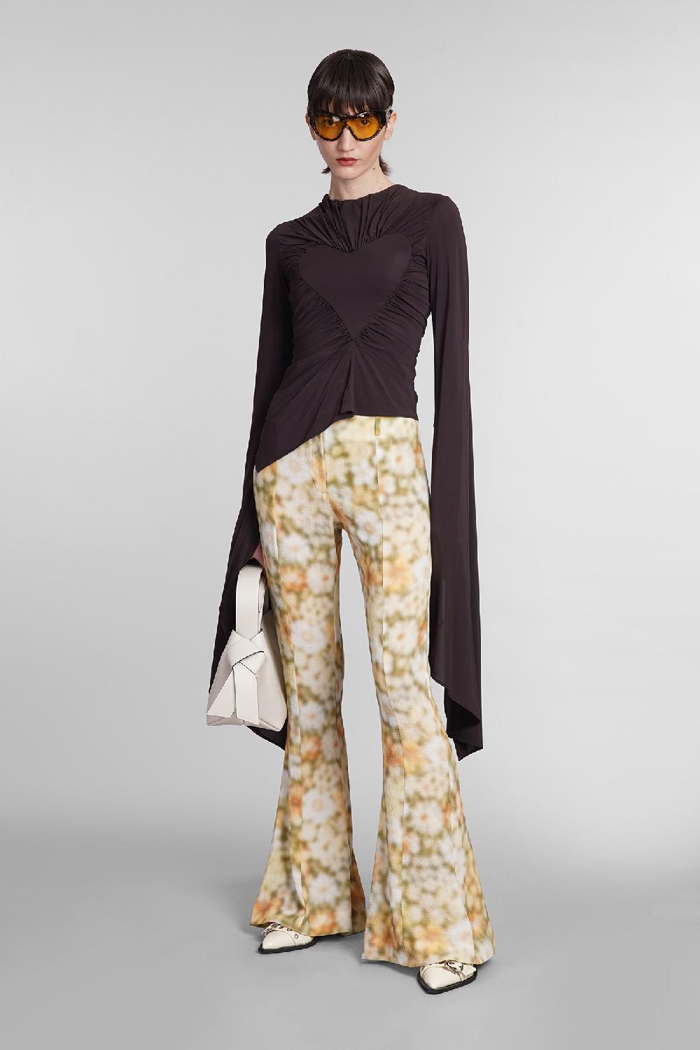 Deliberti Acne Studios Maglia in viscosa marrone cod. 395337 - Deliberti The Luxury Shopping Qualità