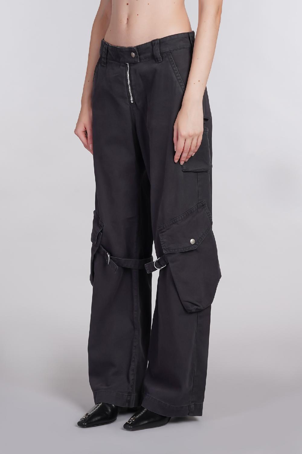 Deliberti Acne Studios Pantalone in cotone nero cod. 393900 - Deliberti The Luxury Shopping Spedizione Gratuita