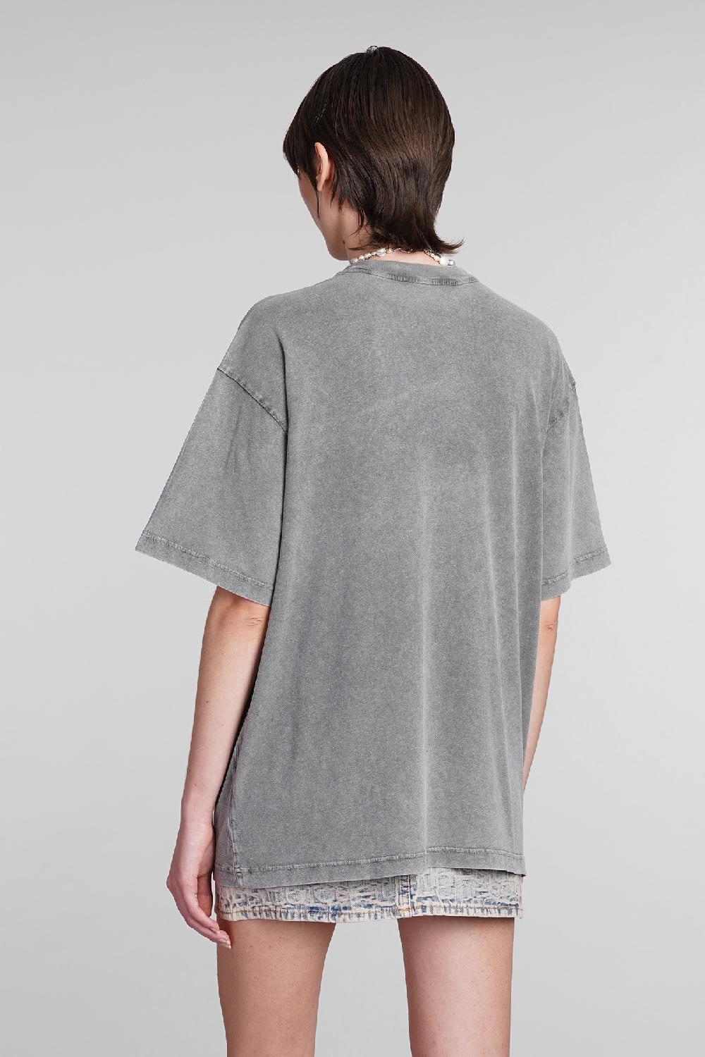 Deliberti Acne Studios T-shirt in cotone grigio cod. 393879 - Deliberti The Luxury Shopping Offerte esclusive