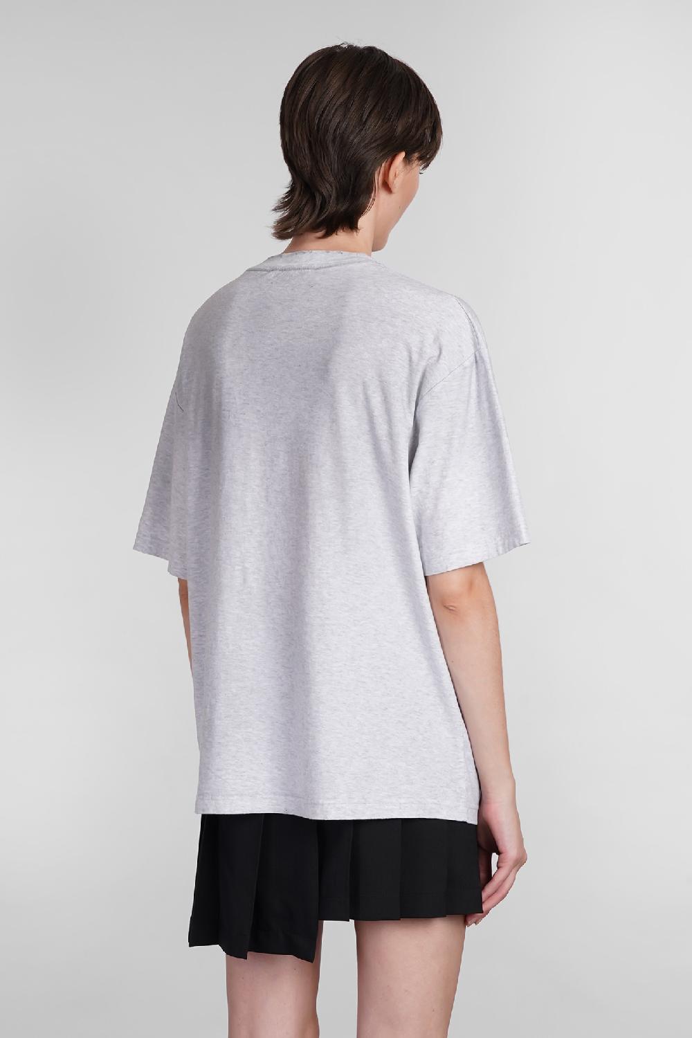 Deliberti Acne Studios T-shirt in cotone grigio cod. 402639 - Deliberti The Luxury Shopping Acquista Ora