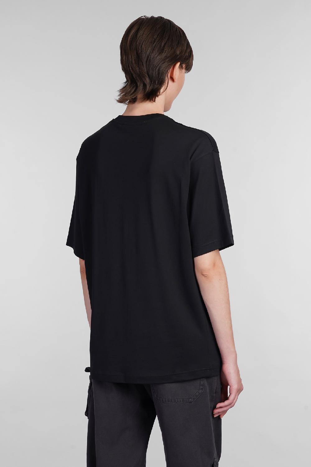Deliberti Acne Studios T-shirt in cotone nero cod. 402431 - Deliberti The Luxury Shopping Shopping Online