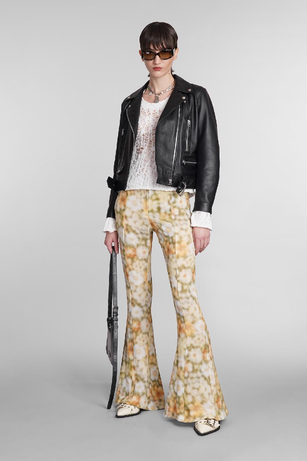 Deliberti Acne Studios Giacca biker in pelle nera cod. 393869 - Deliberti The Luxury Shopping Affare Del Giorno