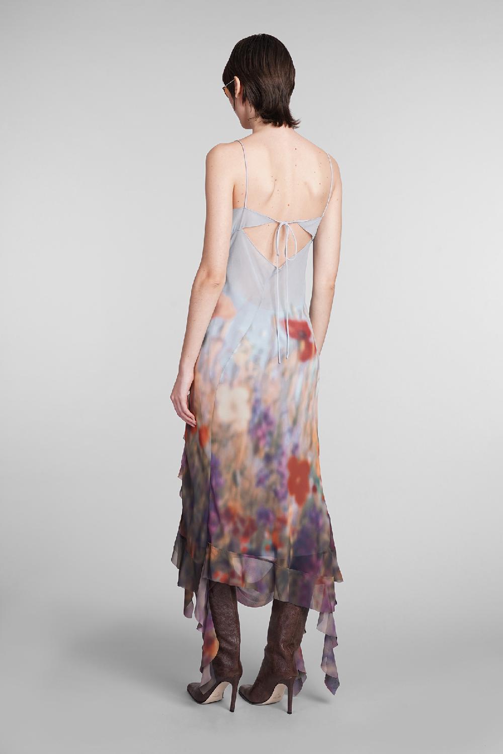 Deliberti Acne Studios Abito in poliestere multicolor cod. 393868 - Deliberti The Luxury Shopping Economico