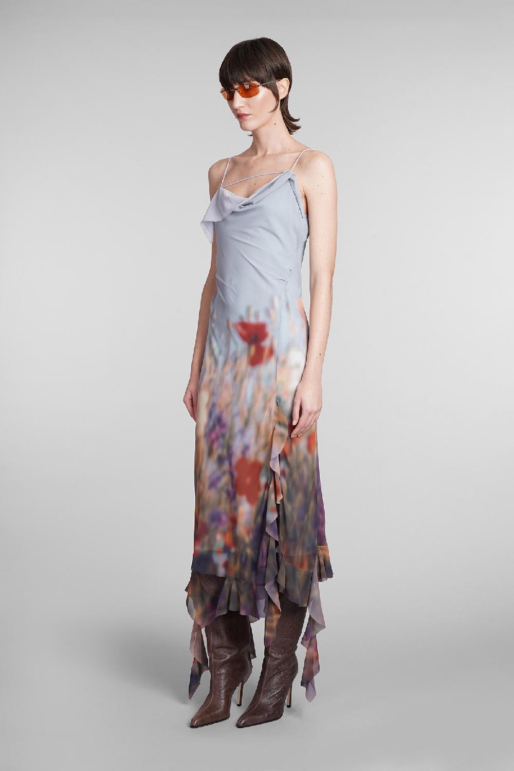 Deliberti Acne Studios Abito in poliestere multicolor cod. 393868 - Deliberti The Luxury Shopping Economico