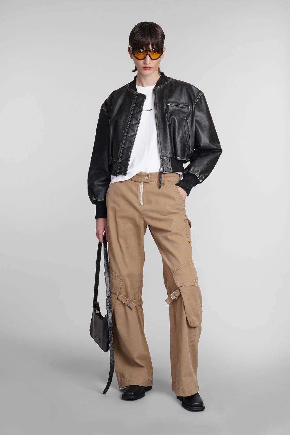 Deliberti Acne Studios Pantalone in cotone beige cod. 395328 - Deliberti The Luxury Shopping Online