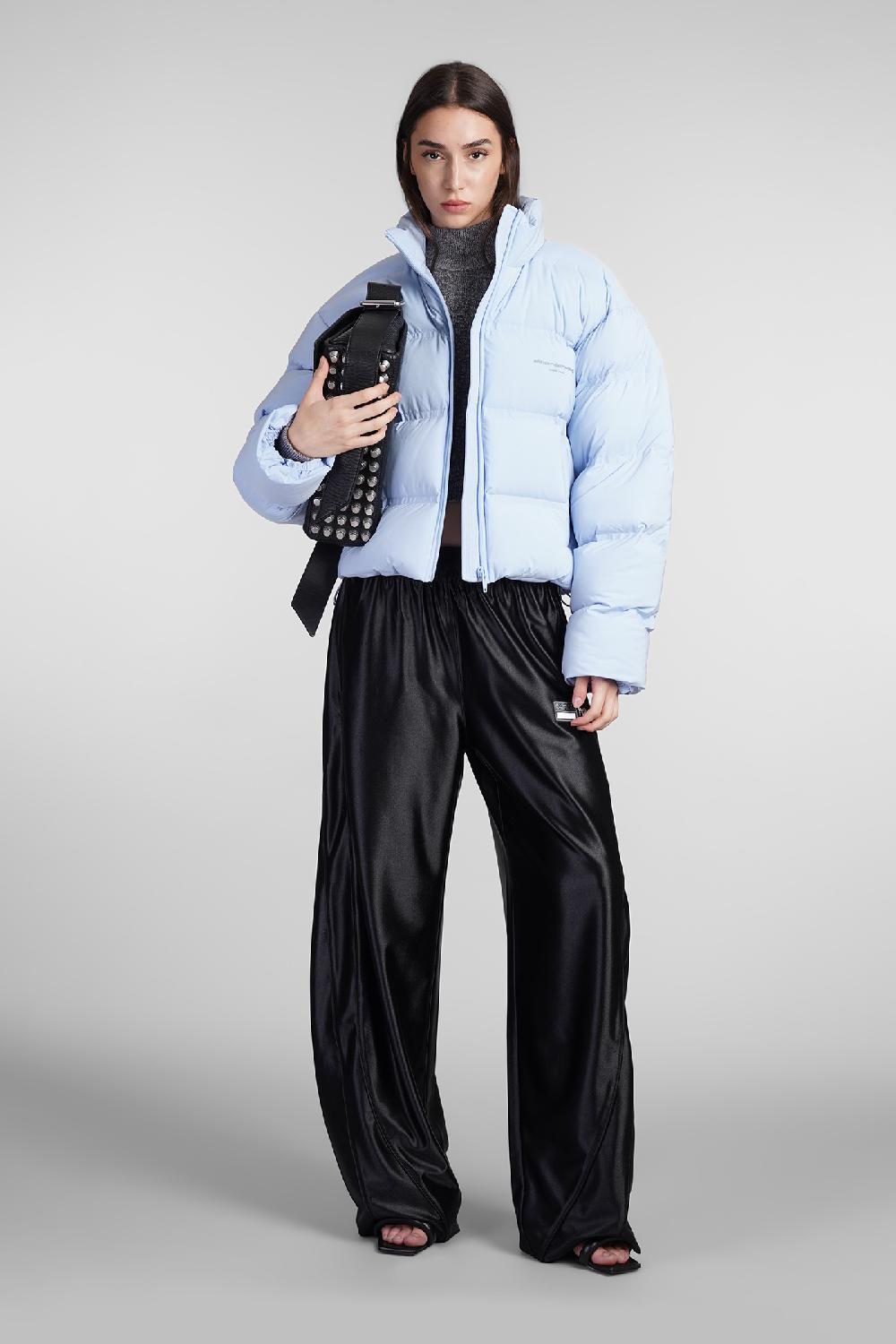 Deliberti Alexander Wang Piumino in poliestere celeste cod. 408612 - Deliberti The Luxury Shopping Saldi