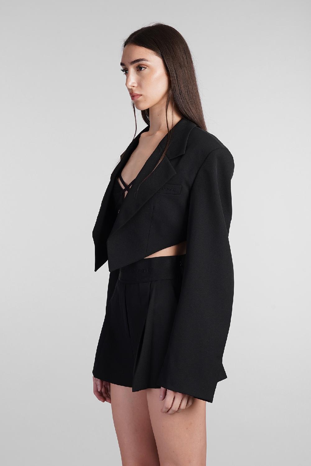 Deliberti Alexander Wang Blazer in lana nera cod. 408594 - Deliberti The Luxury Shopping Fino al 50% di sconto