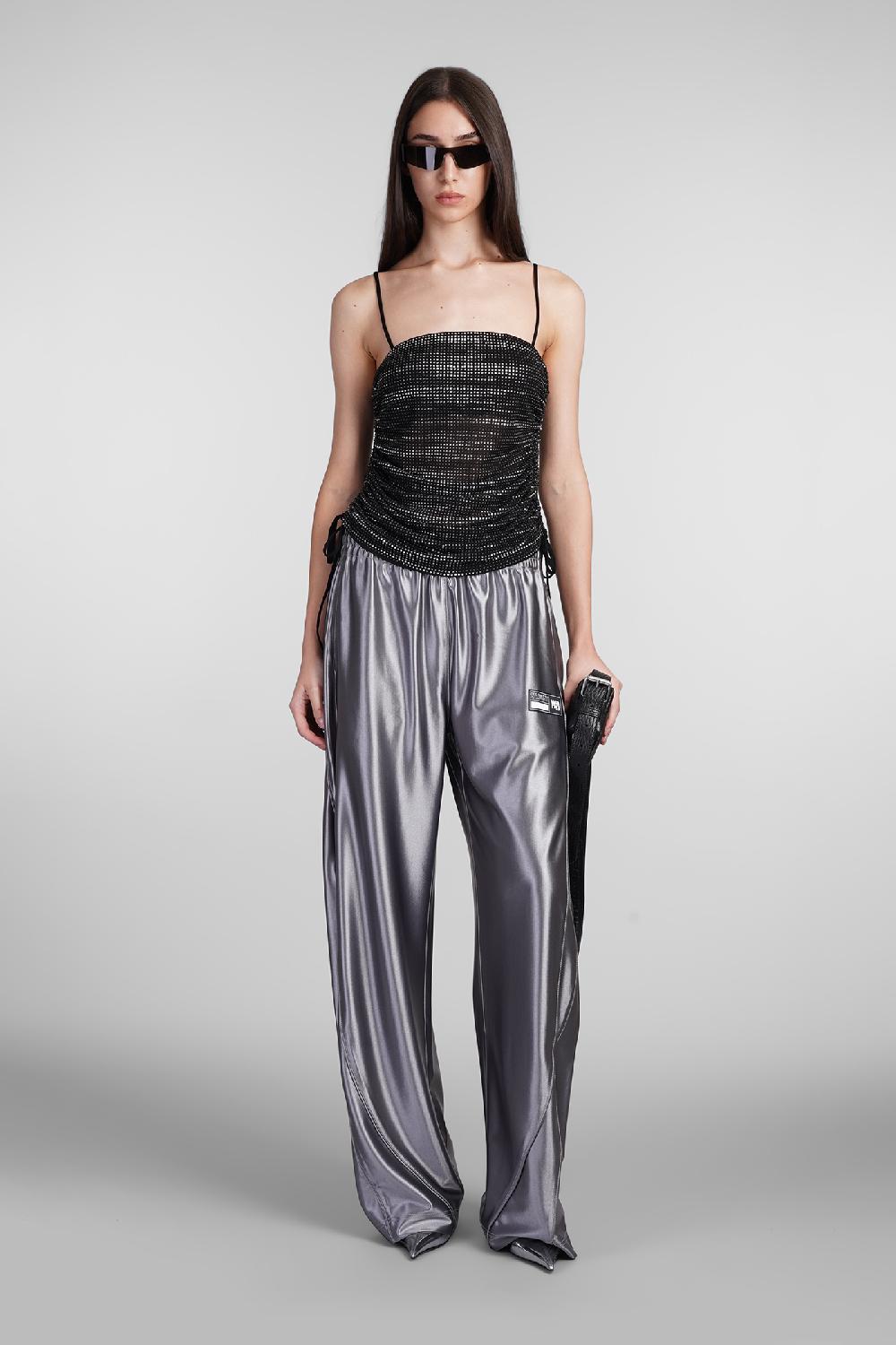 Deliberti Alexander Wang Topwear in poliestere nero cod. 408657 - Deliberti The Luxury Shopping Saldi Di Fabbrica