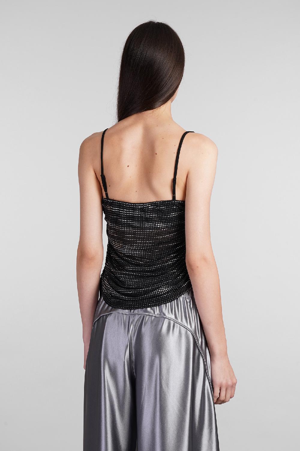 Deliberti Alexander Wang Topwear in poliestere nero cod. 408657 - Deliberti The Luxury Shopping Saldi Di Fabbrica