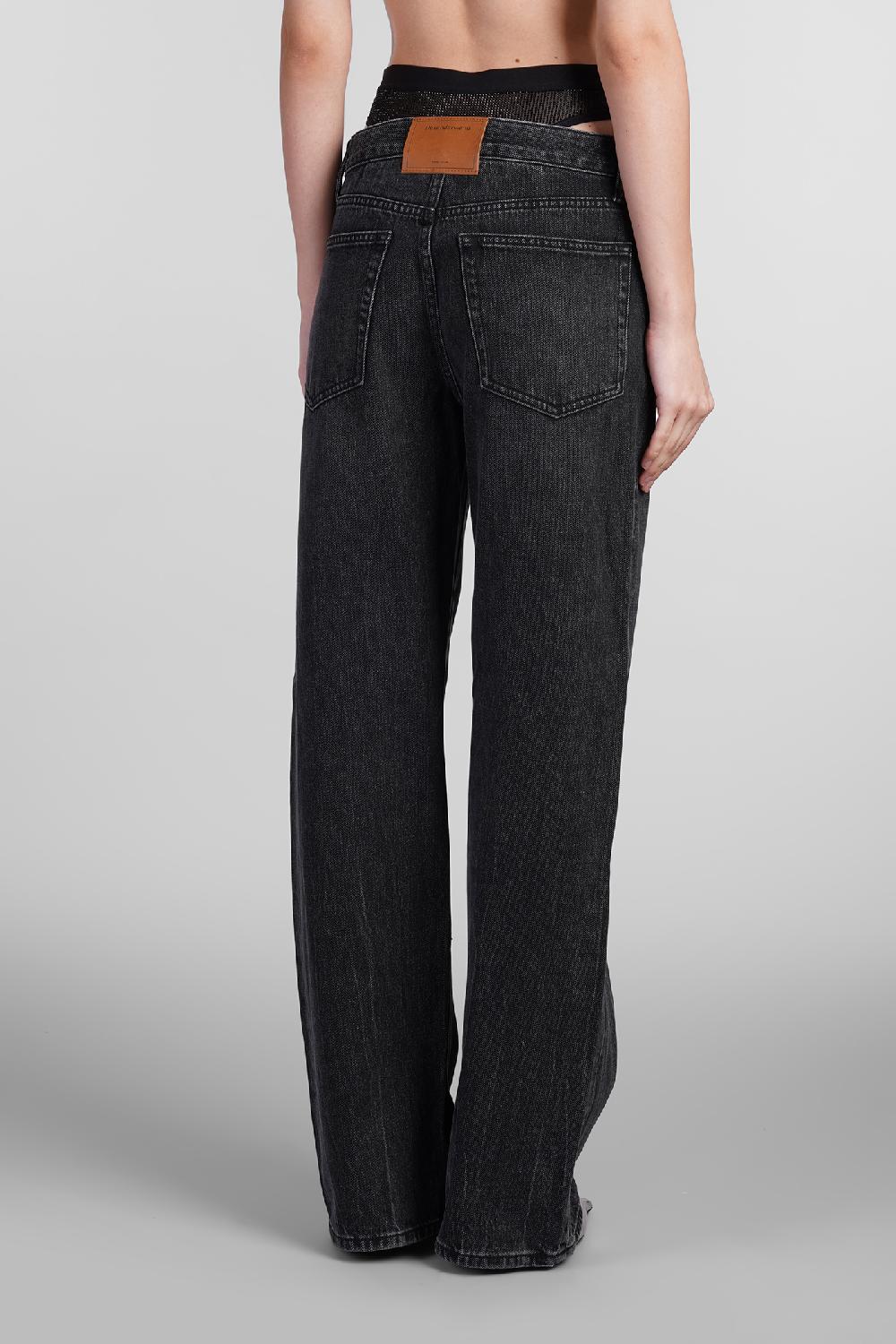 Deliberti Alexander Wang Jeans in cotone nero cod. 408656 - Deliberti The Luxury Shopping I Più Venduti
