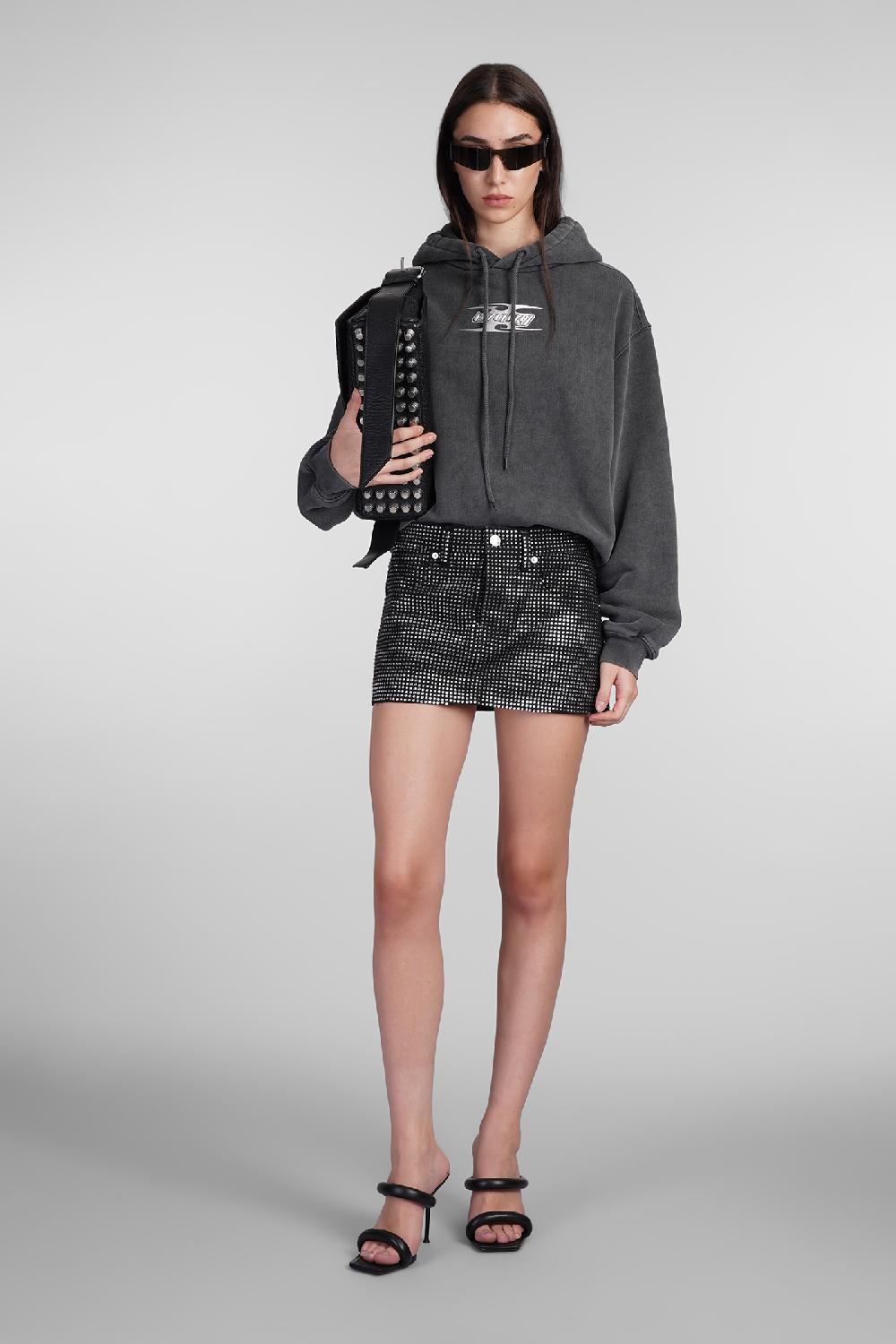 Deliberti Alexander Wang Felpa in cotone grigio cod. 408606 - Deliberti The Luxury Shopping In Saldo