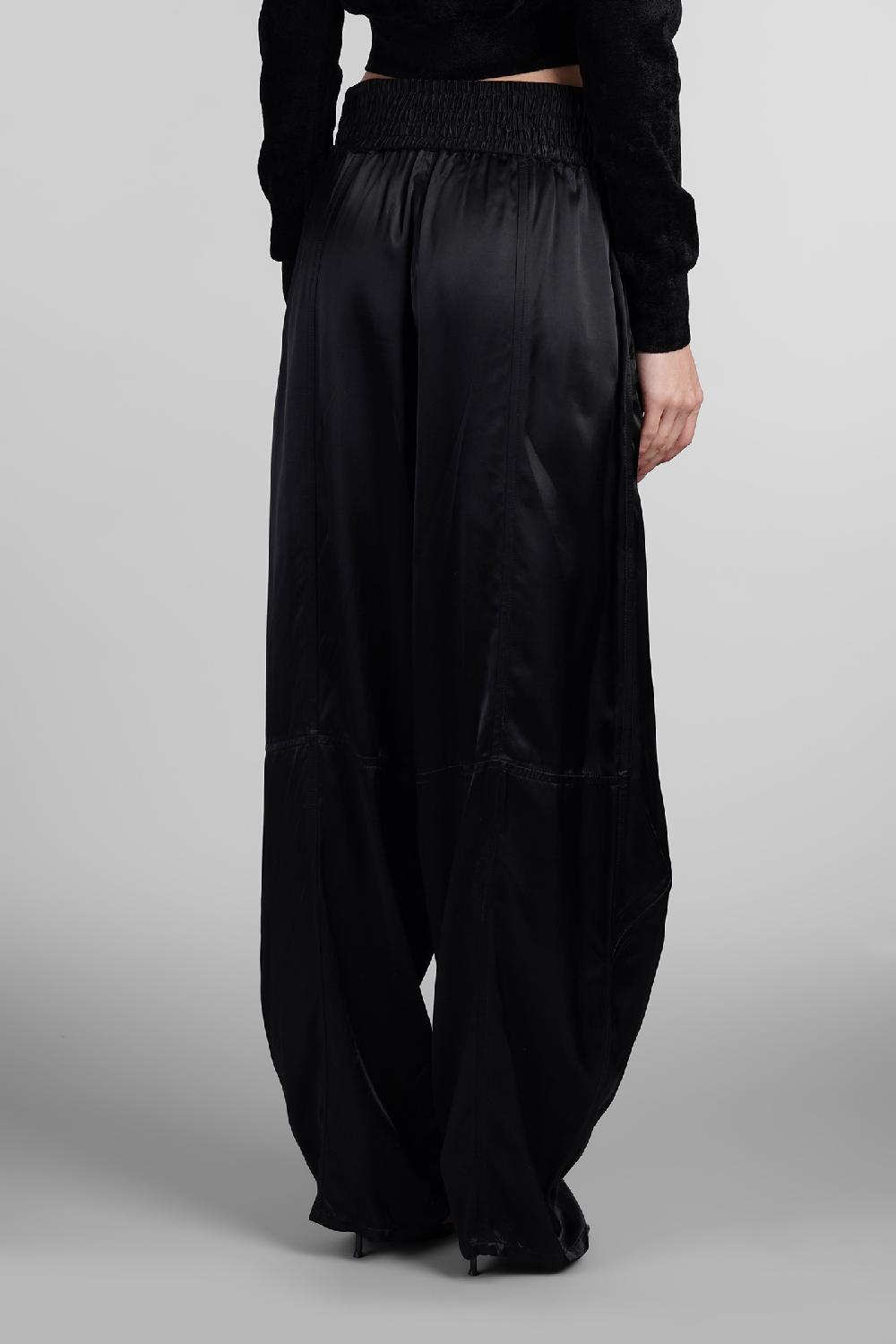 Deliberti Alexander Wang Pantalone in viscosa nera cod. 408658 - Deliberti The Luxury Shopping Nuova