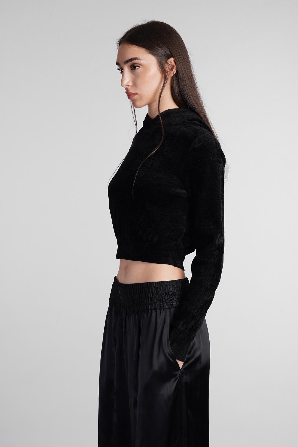 Deliberti Alexander Wang Felpa in cotone nero cod. 408607 - Deliberti The Luxury Shopping Moda