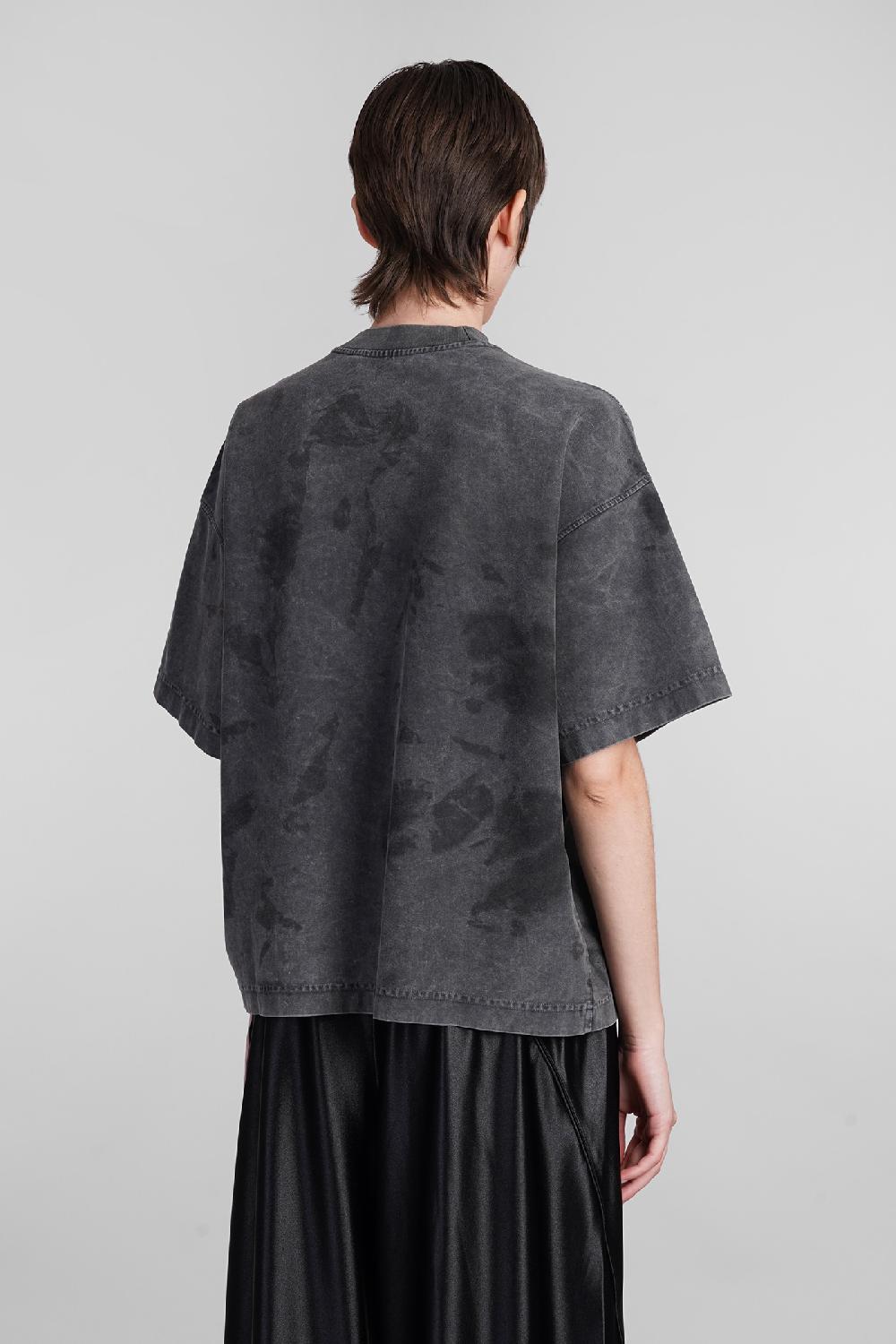 Deliberti Alexander Wang T-shirt in cotone grigio cod. 401750 - Deliberti The Luxury Shopping Italy