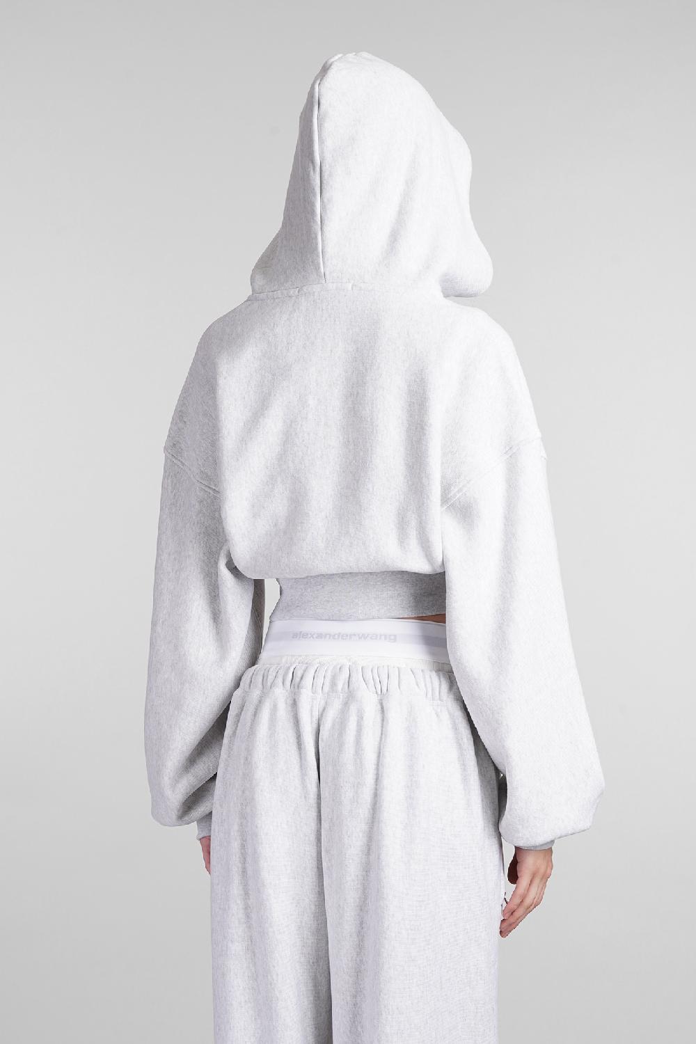 Deliberti Alexander Wang Felpa in cotone grigio cod. 408603 - Deliberti The Luxury Shopping Nuovo