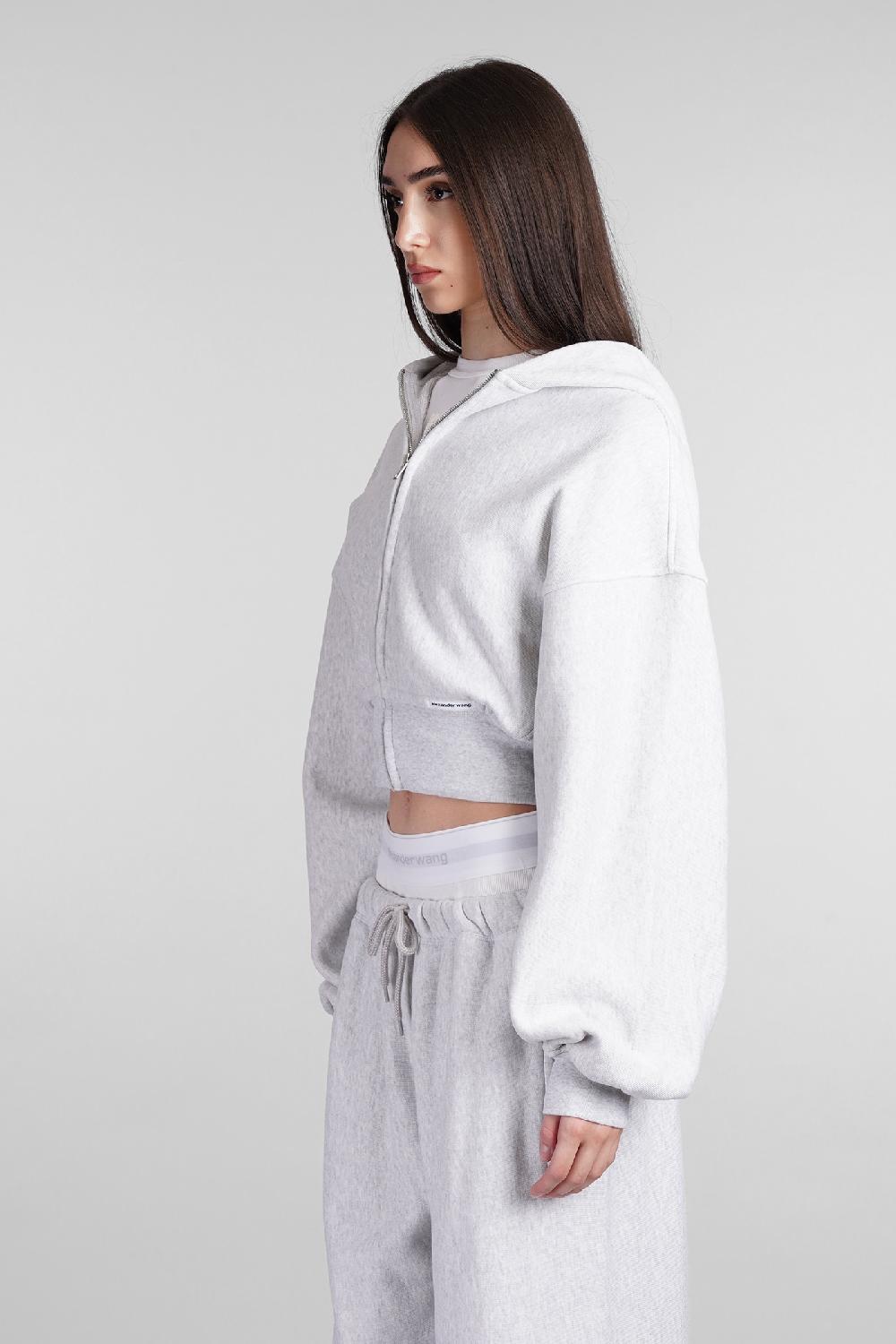 Deliberti Alexander Wang Felpa in cotone grigio cod. 408603 - Deliberti The Luxury Shopping Nuovo