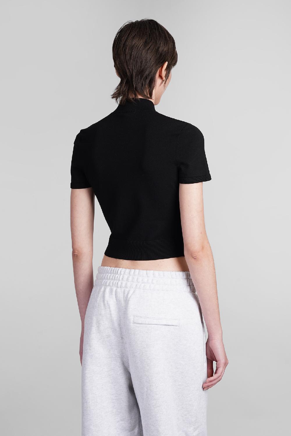 Deliberti Alexander Wang Topwear in viscosa nera cod. 401867 - Deliberti The Luxury Shopping Vendita