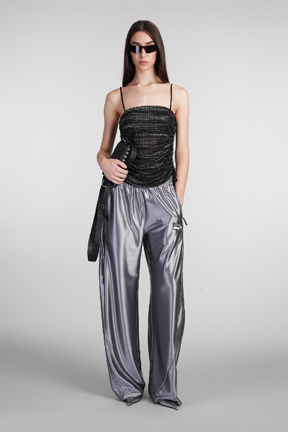 Deliberti Alexander Wang Pantalone in poliestere grigio cod. 408599 - Deliberti The Luxury Shopping Pezzi Unici