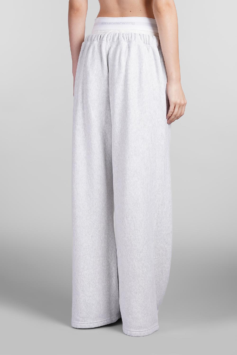 Deliberti Alexander Wang Pantalone in cotone grigio cod. 392045 - Deliberti The Luxury Shopping Italy