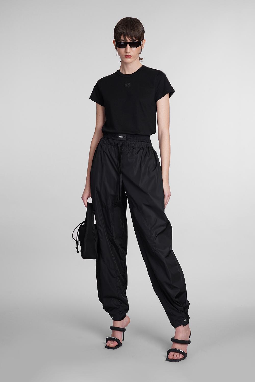 Deliberti Alexander Wang T-shirt in cotone nero cod. 369263 - Deliberti The Luxury Shopping Consegna Veloce