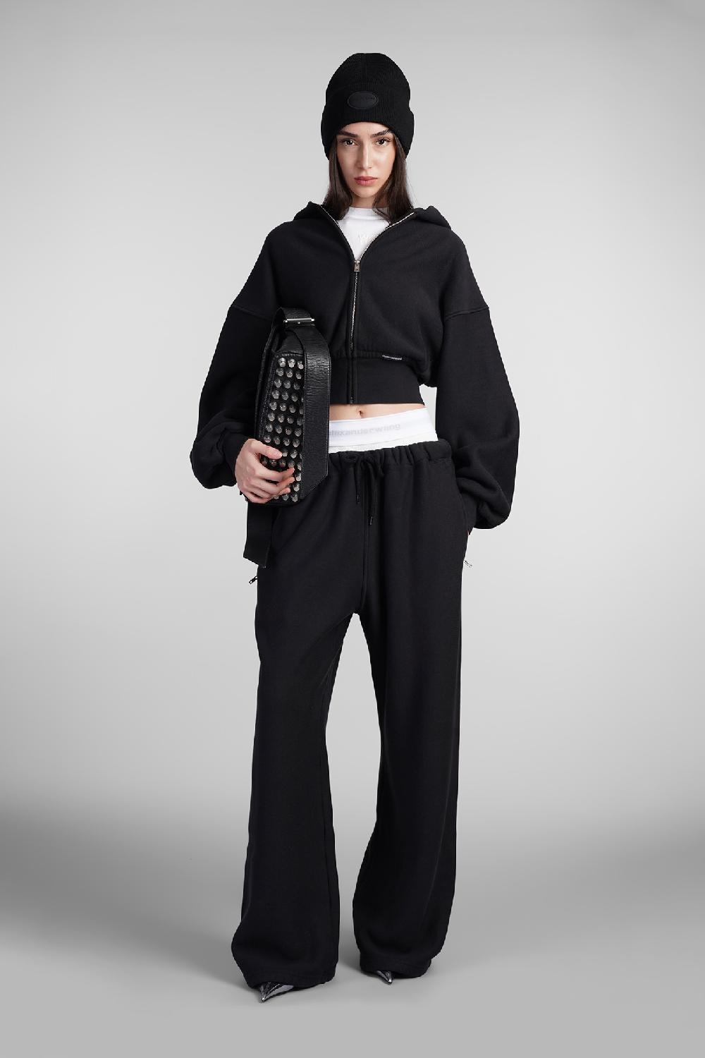 Deliberti Alexander Wang Pantalone in cotone nero cod. 392044 - Deliberti The Luxury Shopping Shopping Online
