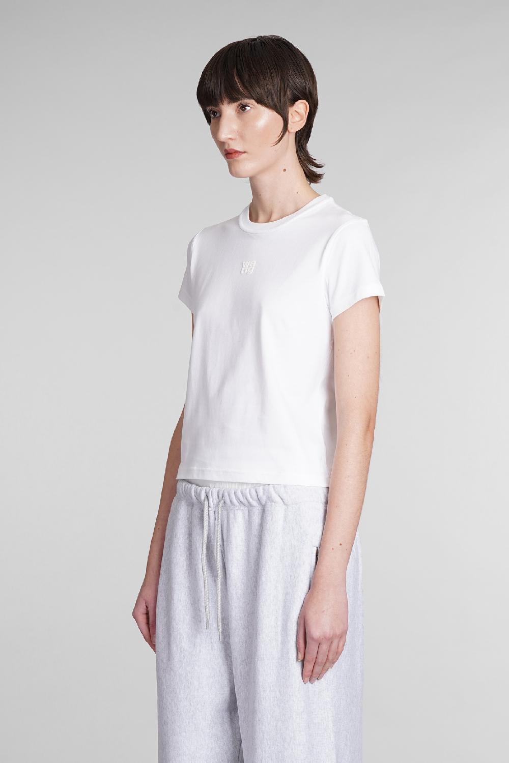 Deliberti Alexander Wang T-shirt in cotone bianco cod. 355570 - Deliberti The Luxury Shopping Affare Del Giorno