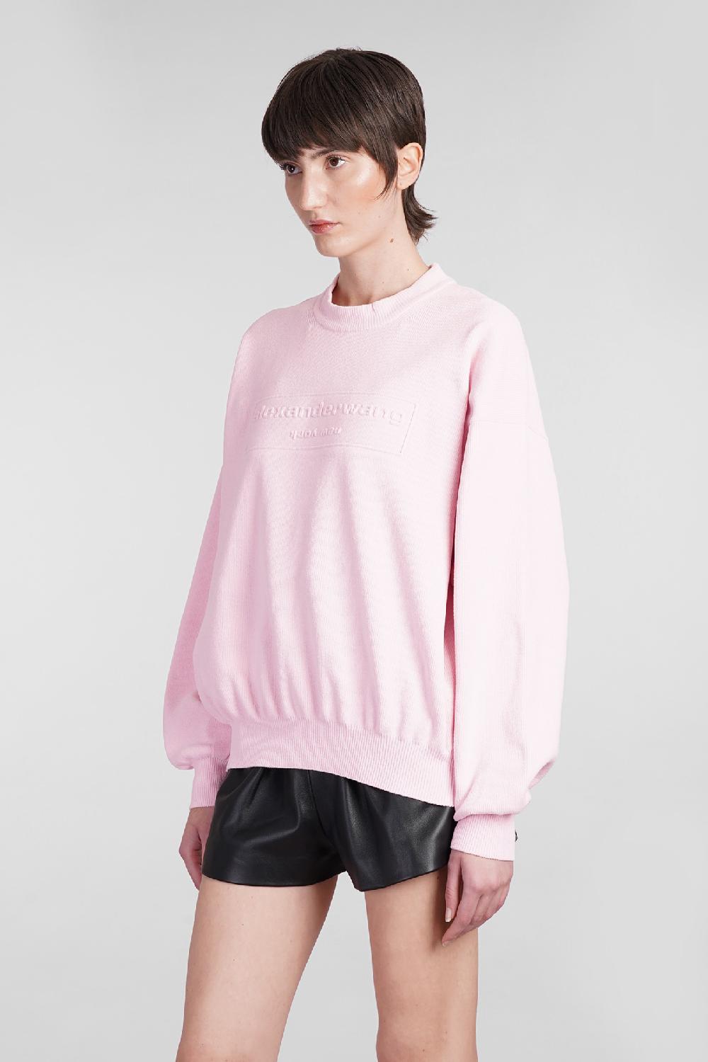Deliberti Alexander Wang Maglia in poliestere rosa cod. 401580 - Deliberti The Luxury Shopping Prezzo Ridotto