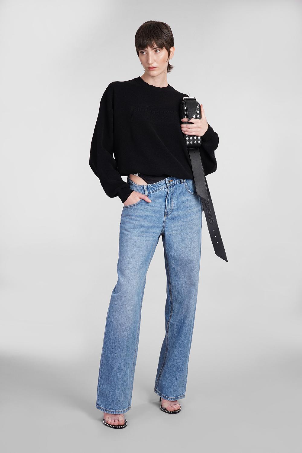 Deliberti Alexander Wang Maglia in poliestere nero cod. 401579 - Deliberti The Luxury Shopping Presa