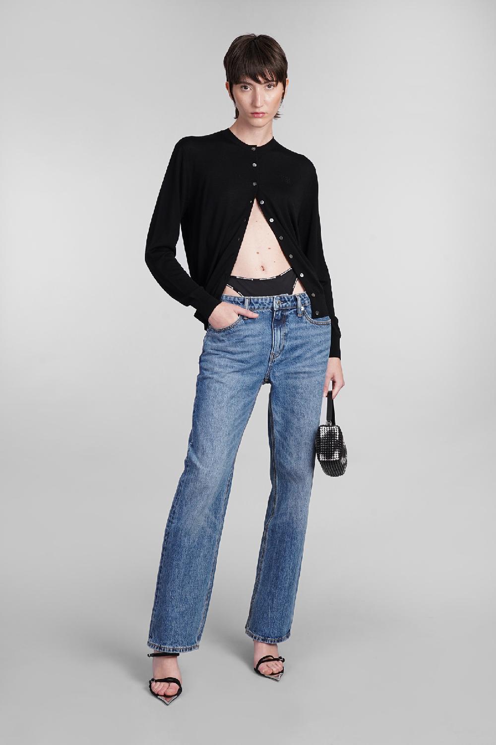 Deliberti Alexander Wang Jeans in cotone blu cod. 401871 - Deliberti The Luxury Shopping Offerta