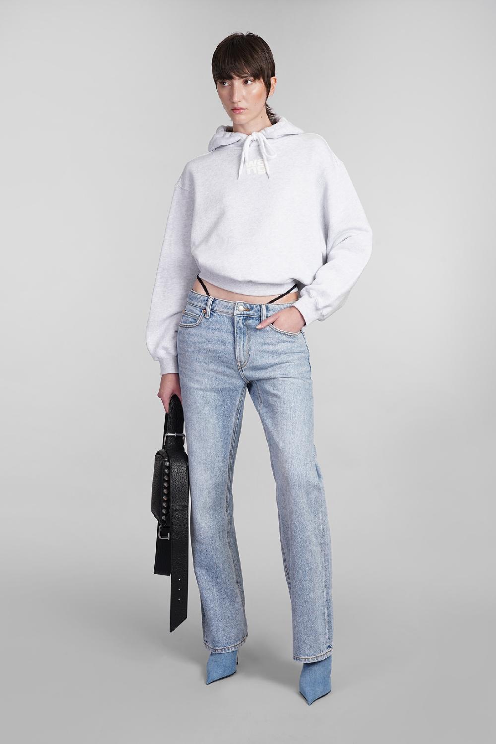 Deliberti Alexander Wang Felpa in cotone grigio cod. 401752 - Deliberti The Luxury Shopping Online
