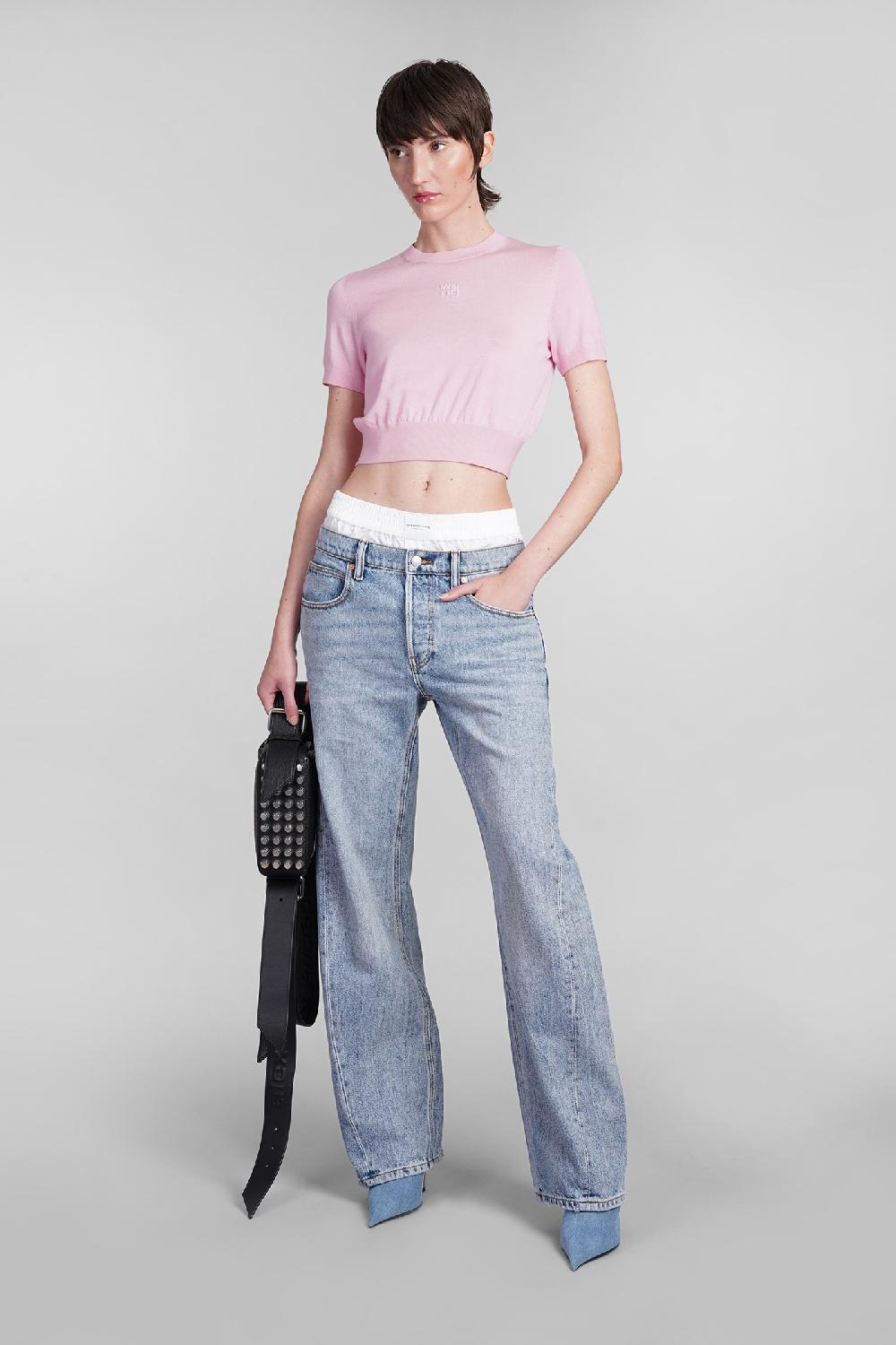 Deliberti Alexander Wang Topwear in lana rosa cod. 401759 - Deliberti The Luxury Shopping Outlet
