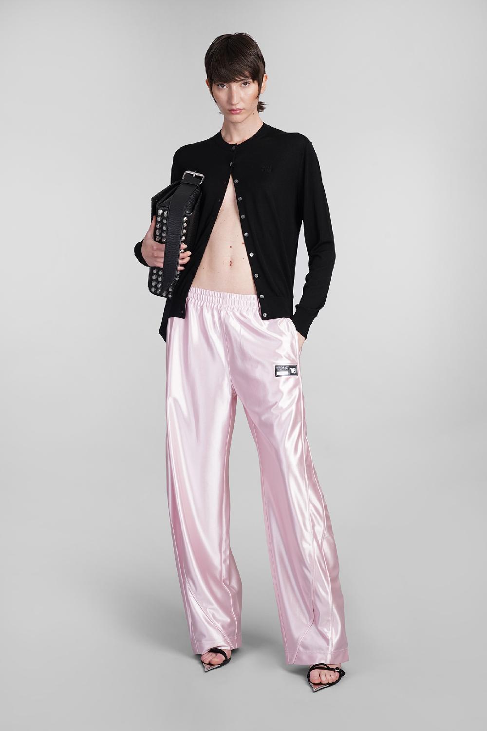 Deliberti Alexander Wang Pantalone in poliestere rosa cod. 401755 - Deliberti The Luxury Shopping In Vendita
