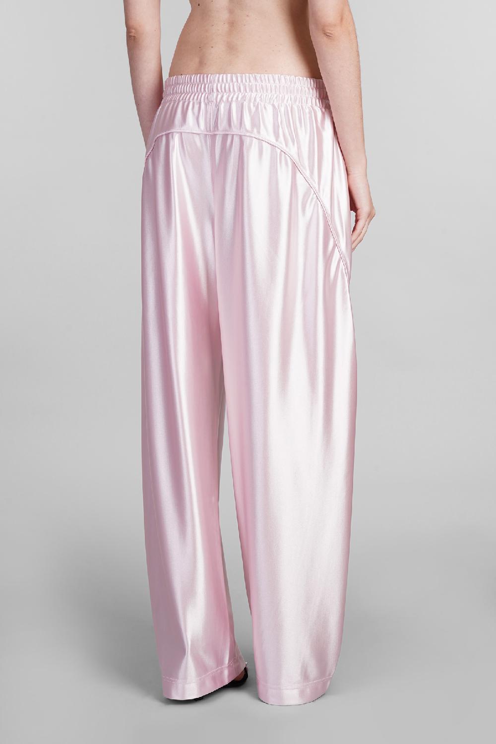 Deliberti Alexander Wang Pantalone in poliestere rosa cod. 401755 - Deliberti The Luxury Shopping In Vendita
