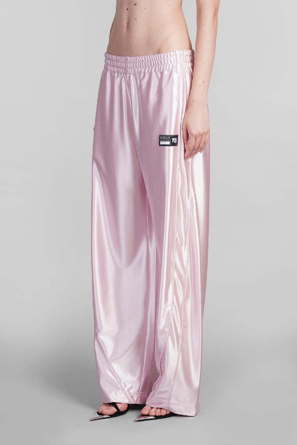Deliberti Alexander Wang Pantalone in poliestere rosa cod. 401755 - Deliberti The Luxury Shopping In Vendita