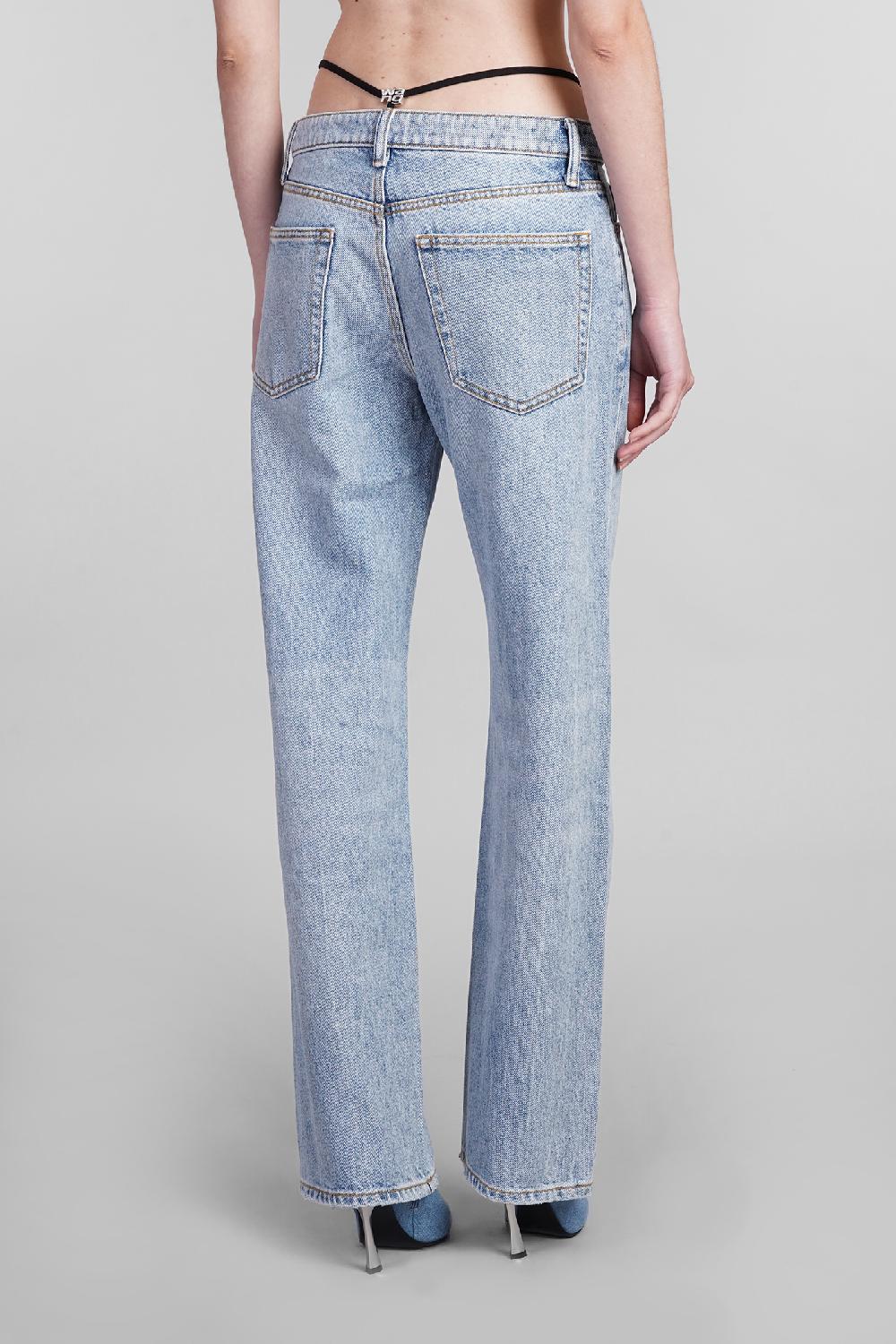 Deliberti Alexander Wang Jeans in cotone blu cod. 401873 - Deliberti The Luxury Shopping Prezzo Ridotto