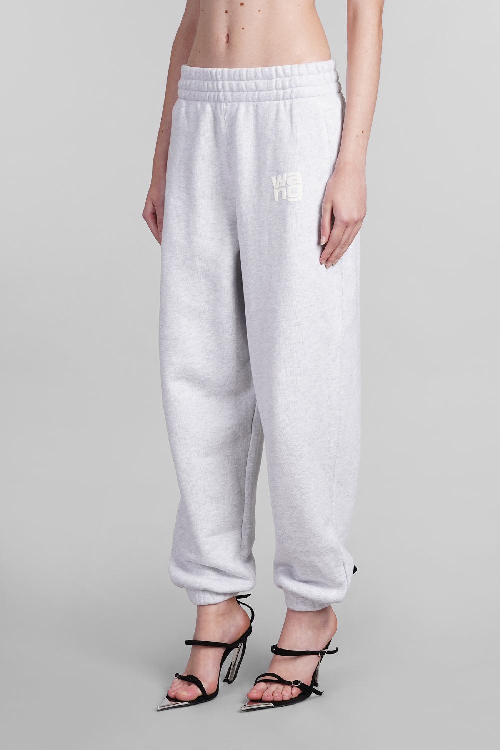 Deliberti Alexander Wang Pantalone in cotone grigio cod. 401757 - Deliberti The Luxury Shopping Vendita Economica
