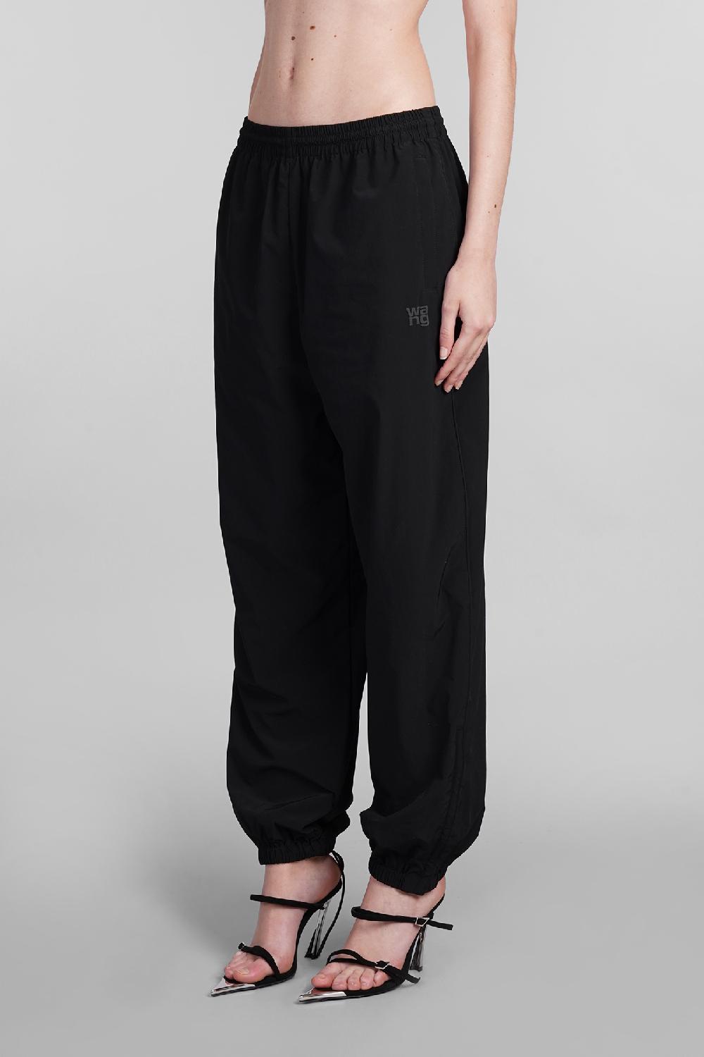 Deliberti Alexander Wang Pantalone in poliestere nero cod. 401870 - Deliberti The Luxury Shopping Sconto