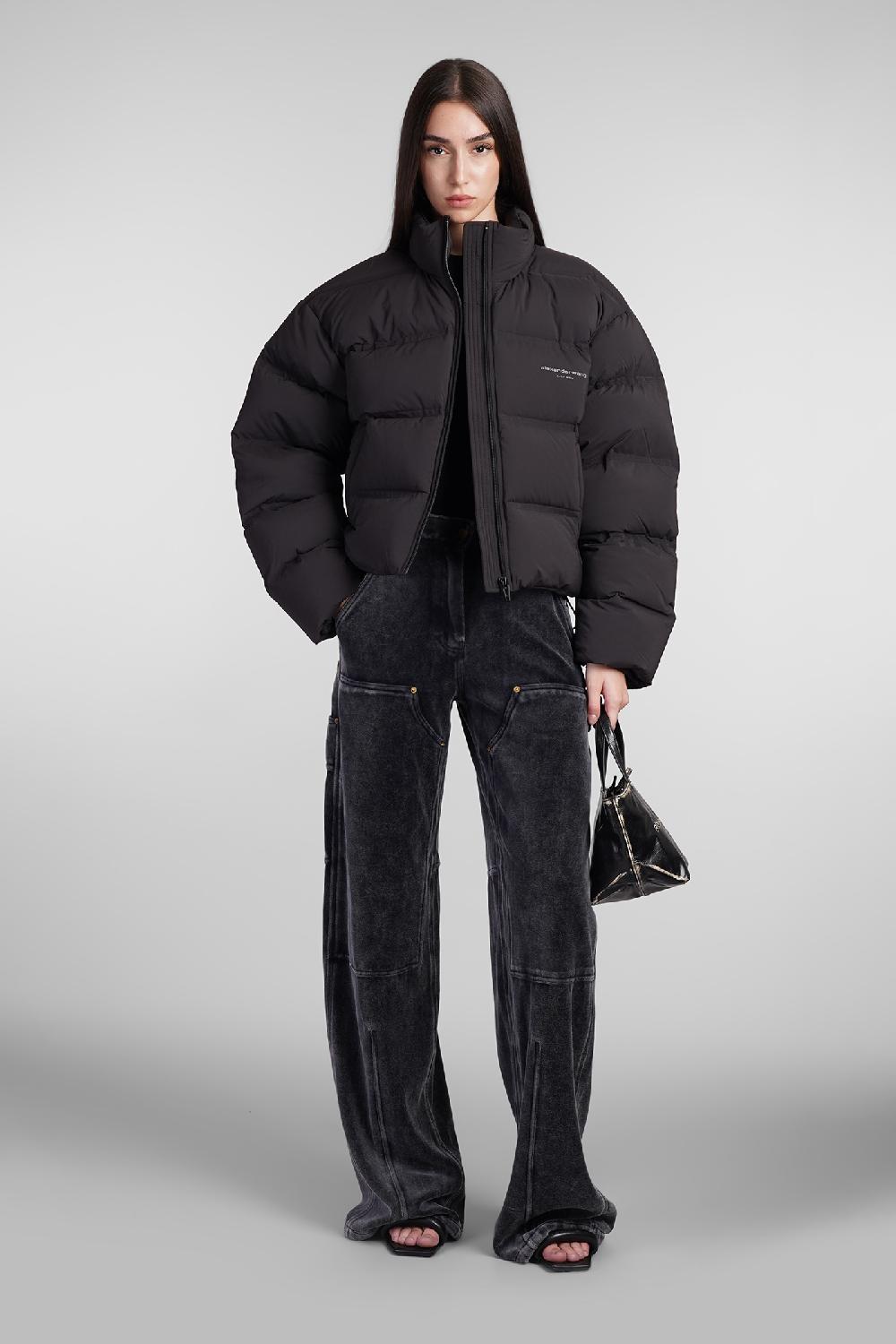 Deliberti Alexander Wang Pantalone in cotone nero cod. 408654 - Deliberti The Luxury Shopping Negozio