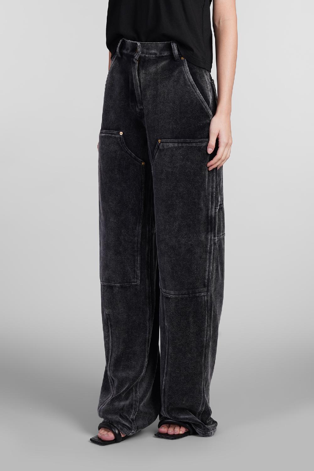 Deliberti Alexander Wang Pantalone in cotone nero cod. 408654 - Deliberti The Luxury Shopping Negozio