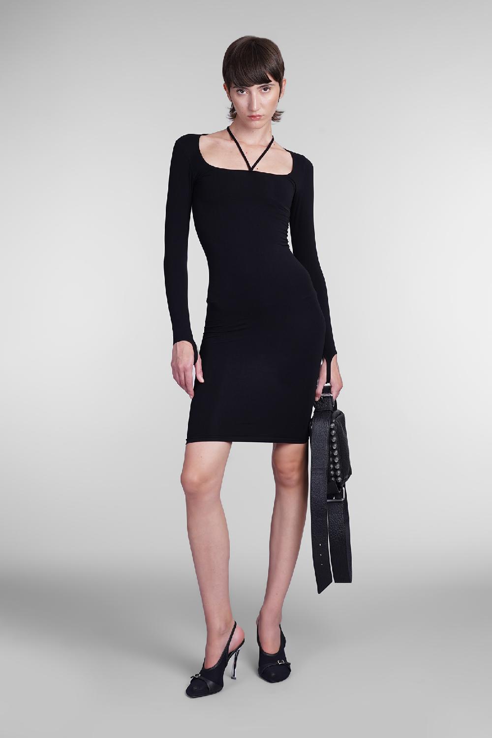 Deliberti Andreadamo Abito in poliammide nera cod. 404405 - Deliberti The Luxury Shopping Moda