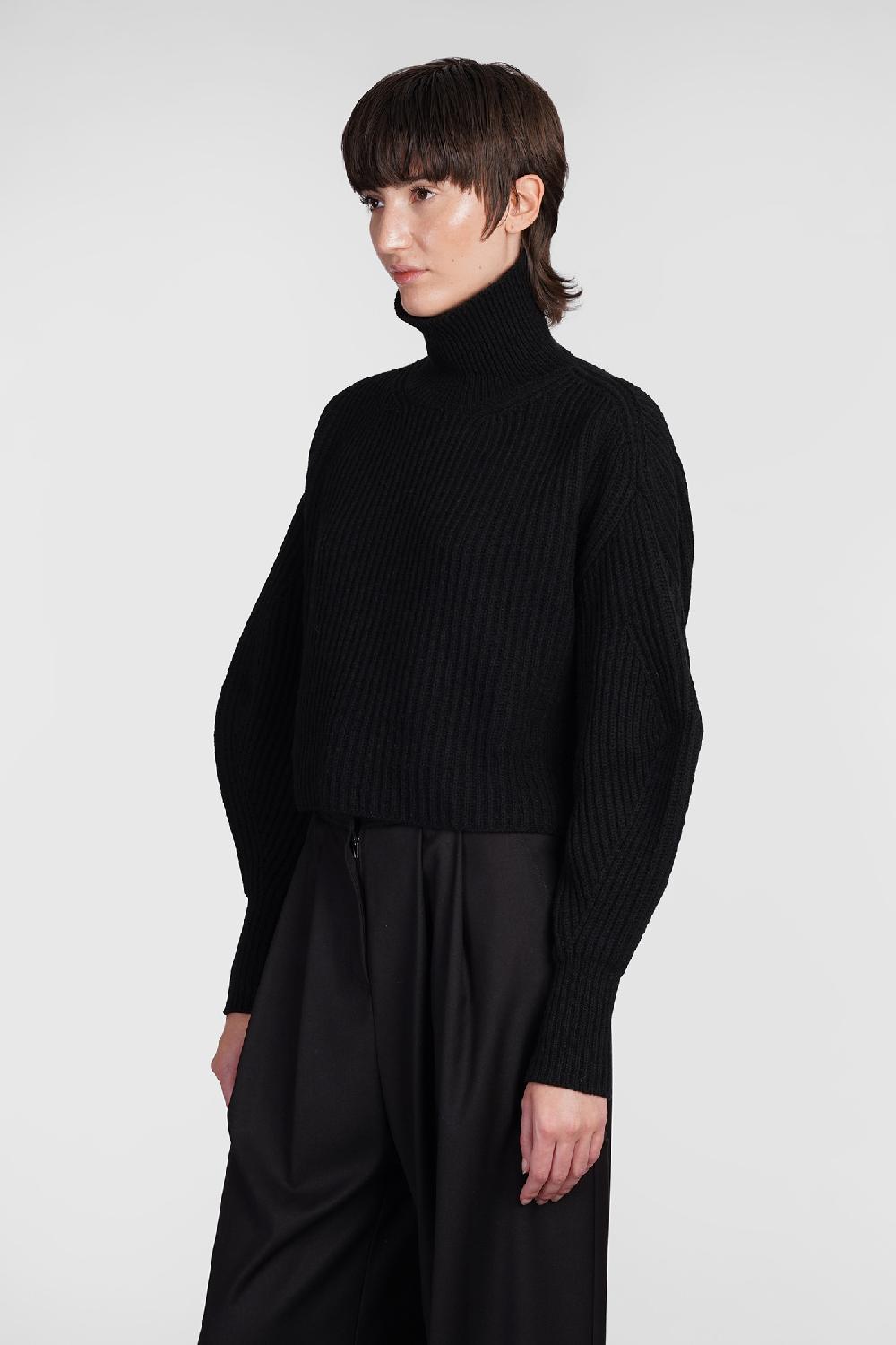 Deliberti Andreadamo Maglia in lana nera cod. 406587 - Deliberti The Luxury Shopping In Linea
